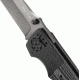 Ruger ALL-CYLINDERS +P Drop Point Locking Liner Folding Knife with Thumb Stud, Black, R2003K