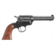 Ruger Bearcat Revolver, .22 Long Rifle, 4.2in Barrel, X-Large, Fixed, Blued Frame, Wood Grip, 6 Round Cylinder, 912