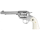 Ruger Bisley Vaquero Revolver, .357 Magnum/.38 Special, 5.5in Barrel, X-Large, Fixed, Stainless Frame, Ivory Style Grip, 6 Round Cylinder, 5130
