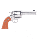 Ruger Bisley Vaquero Revolver, .44 Remington Magnum, 4.625 in barrel, stainless steel frame, rosewood grip, revolving chamber, blade front, fixed rear, 6 round cylinder, BYVQ-44-4625-1-FRRMPG