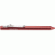 Ruger Bolt Action Pencil, Stainless Steel, Red, R3402