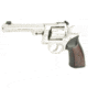 Ruger GP100 Revolver, .22 Long Rifle, 6in Barrel, Adjustable, Stainless Frame, Rubber Grip, 10 Round Cylinder, 1757