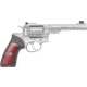 Ruger GP100 Revolver, .22 Long Rifle, 6in Barrel, Adjustable, Stainless Frame, Rubber Grip, 10 Round Cylinder, 1757