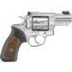 Ruger GP100 Revolver, .357 Magnum/.38 Special, 2.5in Barrel, Adjustable, Stainless Frame, Rubber Grip, 7 Round Cylinder, 1774