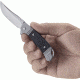 Ruger HOLLOW-POINT Compact Folding Knife with Frame Lock , Black, R2303