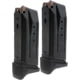 Ruger Security Ruger Security-380 Bersa Thunder 380/Glock 42/Ruger LCP II .380 ACP 10 Round Pistol Magazine, Black Oxide, 2-Pack, 90729