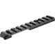 Ruger Mark III, Mark IV &amp; 22/45 Picatinny Mount, w/ Pre-Drilled Recievers, Black, RUG90623