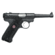 Ruger Mark III Standard Pistol, .22 Long Rifle, 4.75 in barrel, blued carbon steel frame, black synthetic grip, blowback operated semi-auto, fixed front and rear, 10 round magazine, MarkIIISTD475-1-FRRMPG