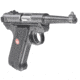 Ruger Ruger Mark Iv Standard Semi Auto Pistol, 22 Long Rifle, 4.75 in Barrel, Fixed Sight, Steel Frame, Synthetic Grip, 2-Mag, 10 Round Capacity, 40104-FRRMPG
