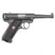 Ruger Ruger Mark Iv Standard Semi Auto Pistol, 22 Long Rifle, 4.75 in Barrel, Fixed Sight, Steel Frame, Synthetic Grip, 2-Mag, 10 Round Capacity, 40104-FRRMPG