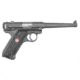 Ruger Ruger Mark Iv Standard Semi Auto Pistol, 22 Long Rifle, 6 in Barrel, Fixed Sight, Steel Frame, Synthetic Grip, 2-Mag, 10 Round Capacity, 40105-FRRMPG