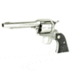 Ruger Sass Vaquero Revolver, .45 Long Colt, 5.5in Barrel, X-Large, Fixed, Stainless Frame, Rubber Grip, 6 Round Cylinder, 5134