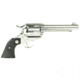 Ruger Sass Vaquero Revolver, .45 Long Colt, 5.5in Barrel, X-Large, Fixed, Stainless Frame, Rubber Grip, 6 Round Cylinder, 5134