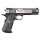 Ruger SR1911 Competition Pistol, 9mm Luger, 5 in barrel, matte black stainless steel frame, Hogue G-10 Piranha grips grip, recoil operated semi-automatic, fiber-optic front, adjustable target rear, 10 round magazine, SR1911 CMP-1-FRRMPG