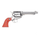 Ruger Vaquero Revolver, .44 Remington Magnum, 5.5 in barrel, stainless steel frame, rosewood grip, revolving chamber, blade front, fixed rear, 6 round cylinder, VQR-44-55-1-FRRMPG