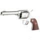 Ruger Vaquero Revolver, .45 Long Colt, 4.62in Barrel, Fixed, Stainless Frame, Wood Grip, 6 Round Cylinder, KNV44