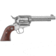 Ruger Vaquero Revolver, .45 Long Colt, 5.5in Barrel, Fixed, Stainless Frame, Wood Grip, 6 Round Cylinder, 5104
