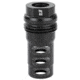 Rugged Suppressors Muzzle Brake, 3 Ports, 1/2X28, Black, MB011