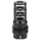 Rugged Suppressors Muzzle Brake, 3 Ports, 1/2X28, Black, MB011