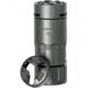 Rugged Suppressors Rx Blast Diverter/Muzzle Brake w/Muzzle Caps, Ultra-Hard Black Nitride, RX001