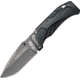 RUI Tacitcal Linerlock Black Folding Knife,3.75in,Drop Point, Black Handle RUI19669