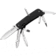 RUIKE L41 Large Multifunction Knife Multi-Tools, Folding Knife, 4.5in Closed, Black G10 Handle, Drill, Facer, Spoke Wrench, Black, L41-B