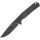 RUIKE P801 Framelock Folding Knife, 3.5in Black Oxide Coated 14C28N Sandvik SS Blade, Black Oxide SS Handle, Thumb Stud, Pocket Clip, P801-SB