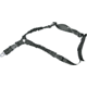RUKX Gear Tactical Single Point Bungee Sling, Black, ATICT1PSB