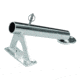 RUPP Marine Fixed Mount Center Rigger Holder - Silver 53021