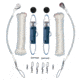 RUPP Marine Gun Rigging Kit w/Klickers f/Riggers Up To 20' Top 52212