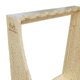 Rush Creek Creations Free Standing Wood 7-Gun Storage Rack, Natural Pine Light, 39-4001