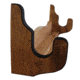 Rush Creek Creations Single Gun Wall Rack, American Cherry, 21 x 5 x 7, 38-4065