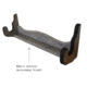 Rush Creek Creations Single Gun Wall Rack, Barn Wood, 21 x 5 x 7, 38-4066