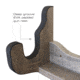 Rush Creek Creations Single Gun Wall Rack, Barn Wood, 21 x 5 x 7, 38-4066