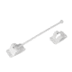 RV Designer Plastic T-Style Entry Door Holder 10, White, E239