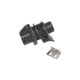 RV Designer Push Button Compartment Lock Non Locking 1, L536