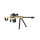 RW Minis .50 Cal Rifle, Replica 1/3 scale, non-firing model, Tan, RWFDE50