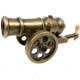 RW Minis Cannon With 5 Shells 1-5 Scale Replica, Metal, 01.0009.01