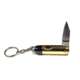 RW Minis Folding Knife - .44 Magnum with Key Chain, Brass, 44MAGKN