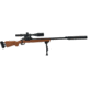 RW Minis Non-Firing Cast M24 Rifle Sniper 1-5 Scale Replica, Black, 01.0002.01