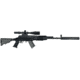 RW Minis Non-Firing Cast SKS Rifle 1-5 Scale Replica, Black, 01.0004.01