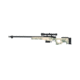 RW Minis Sniper Rifle , Replica 1/3 scale, non-firing model, Camo, RWCAMAWM