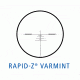 RAPID Z VARMINT Reticle 