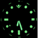 Smith &amp; Bradley Watches Atlantis Automatic Dive Watch, Silver Case/Light Blue Dial, 44mm, ATL101