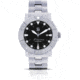 Smith &amp; Bradley Watches Atlantis Pro Automatic Watch, Silver Case/Black Dial, 44mm, ATPR105