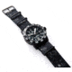 S&amp;B Watches SANS-13 KRYPTEK Tactical Watch, Black Case W/ Nox Black Dial, 42mm, SAKR201