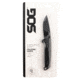 S.O.G SOG13110157 Adventurer LB 3.50 Drop Point Plain 5Cr15MoV Blade GFN Handl