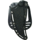 S-TEC Fixed Blade Knife, 9in Overall, 4.25in Black SS Blade, Black Finger Grooved G10 Handle, Black Nylon Sheath, T25139BK