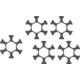 Smith &amp; Wesson .45 ACP Moon Clips 6 Rounds, Set of 5, 6, 3013765