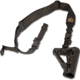 S2Delta Pig Tail Rifle Sling, Fast Adjustment, Black, MRS2P-USA-BLK-PT